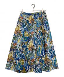 KAGURE（カグレ）の古着「ボタニカルリバティプリントスカート」｜マルチカラー