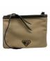 PRADA (プラダ) ショルダーバッグ ベージュ：55000円