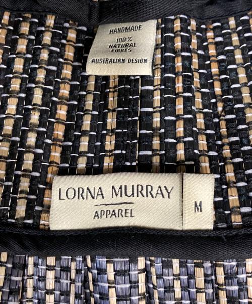 Lorna Murray（ローナマーレイ）LORNA MURRAY (ローナマーレイ) カプリハット ブラック×ベージュ サイズ:Ｍの古着・服飾アイテム