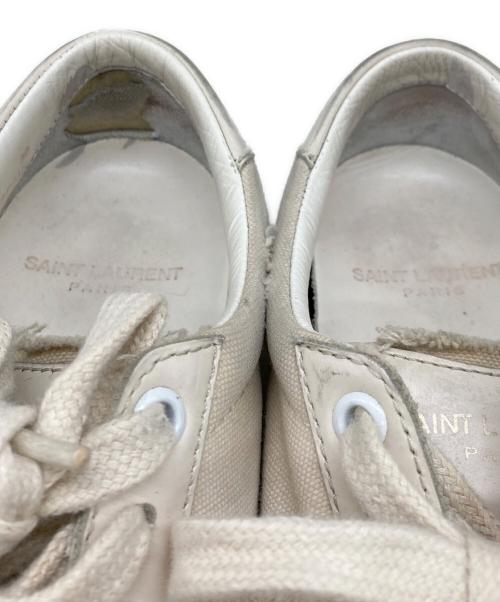 Saint Laurent Paris（サンローランパリ）Saint Laurent Paris (サンローランパリ) COURT CLASSIC ベージュ サイズ:36の古着・服飾アイテム