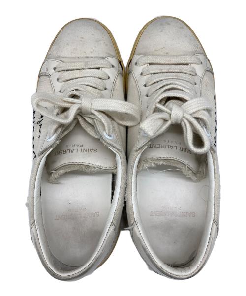 Saint Laurent Paris（サンローランパリ）Saint Laurent Paris (サンローランパリ) COURT CLASSIC ベージュ サイズ:36の古着・服飾アイテム