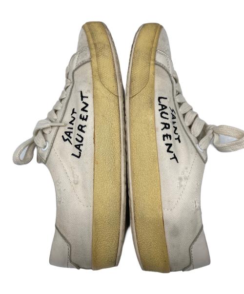 Saint Laurent Paris（サンローランパリ）Saint Laurent Paris (サンローランパリ) COURT CLASSIC ベージュ サイズ:36の古着・服飾アイテム