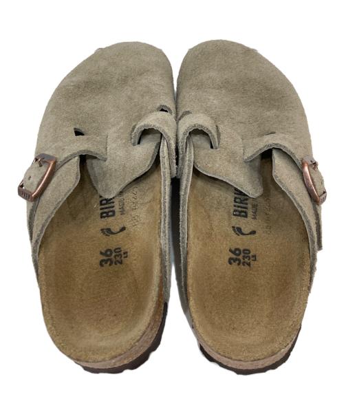 BIRKENSTOCK（ビルケンシュトック）BIRKENSTOCK (ビルケンシュトック) BOSTON BS ベージュ サイズ:36の古着・服飾アイテム
