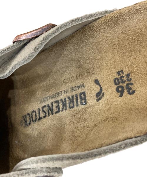 BIRKENSTOCK（ビルケンシュトック）BIRKENSTOCK (ビルケンシュトック) BOSTON BS ベージュ サイズ:36の古着・服飾アイテム