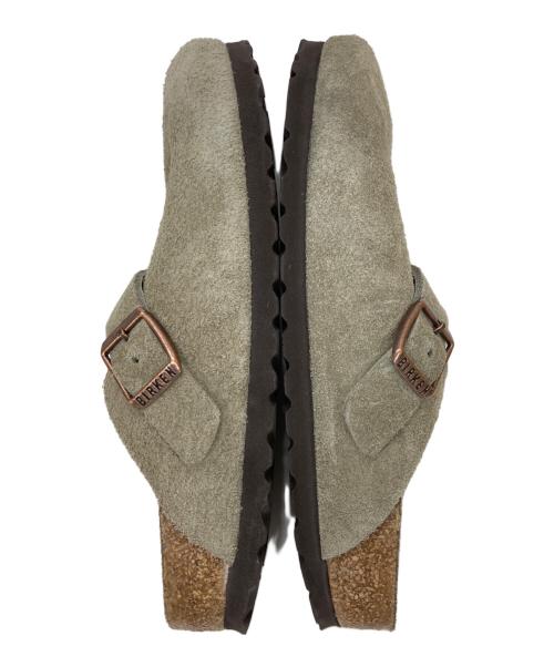 BIRKENSTOCK（ビルケンシュトック）BIRKENSTOCK (ビルケンシュトック) BOSTON BS ベージュ サイズ:36の古着・服飾アイテム