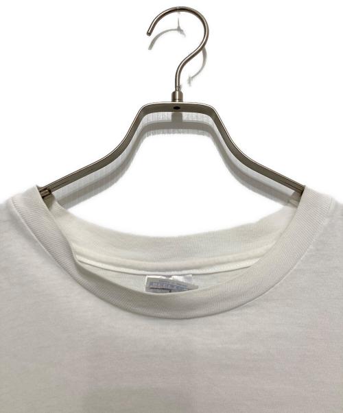 Hanes（ヘインズ）Hanes (ヘインズ) 90’sプリントTシャツ ホワイト サイズ:Lの古着・服飾アイテム