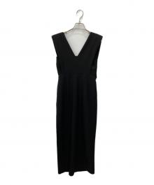 forme（フォルメ）の古着「25SS SHOULDERPADSDRESS」｜ブラック