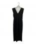 forme（フォルメ）の古着「25SS SHOULDERPADSDRESS」｜ブラック