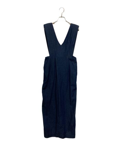 forme（フォルメ）forme (フォルメ) SHOULDERPADSDRESS インディゴ サイズ:1の古着・服飾アイテム