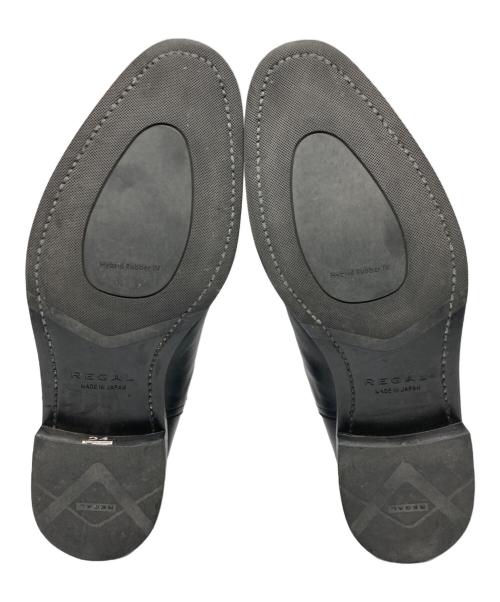 REGAL（リーガル）REGAL (リーガル) サイドゴアブーツ ブラック サイズ:24㎝の古着・服飾アイテム