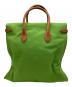 RALPH LAUREN (ラルフローレン) Canvas Ricky Tote グリーン：15000円