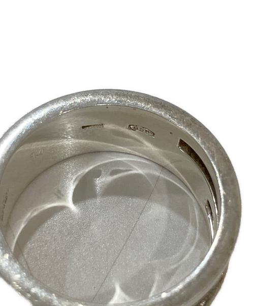 GUCCI（グッチ）GUCCI (グッチ) ブランデッドGリング シルバー サイズ:14号の古着・服飾アイテム