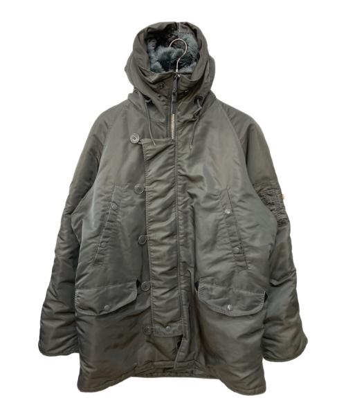 ALPHA（アルファ）ALPHA (アルファ) N-3Bフライトジャケット グリーン サイズ:Ⅼの古着・服飾アイテム