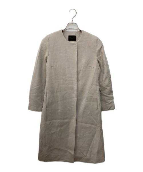 TOMORROW LAND collection（トゥモローランドコレクション）TOMORROW LAND collection (トゥモローランドコレクション) ピュアカシミヤカシミヤコート グレー サイズ:SIZE 36の古着・服飾アイテム