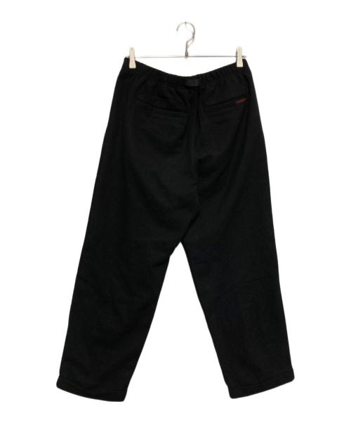 GRAMICCI（グラミチ）GRAMICCI (グラミチ) WOOL BLEND TUCK TAPERED PANTS ブラック サイズ:Ⅼの古着・服飾アイテム
