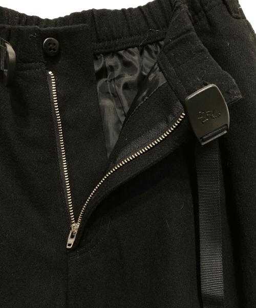 GRAMICCI（グラミチ）GRAMICCI (グラミチ) WOOL BLEND TUCK TAPERED PANTS ブラック サイズ:Ⅼの古着・服飾アイテム