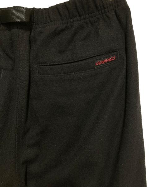GRAMICCI（グラミチ）GRAMICCI (グラミチ) WOOL BLEND TUCK TAPERED PANTS ブラック サイズ:Ⅼの古着・服飾アイテム