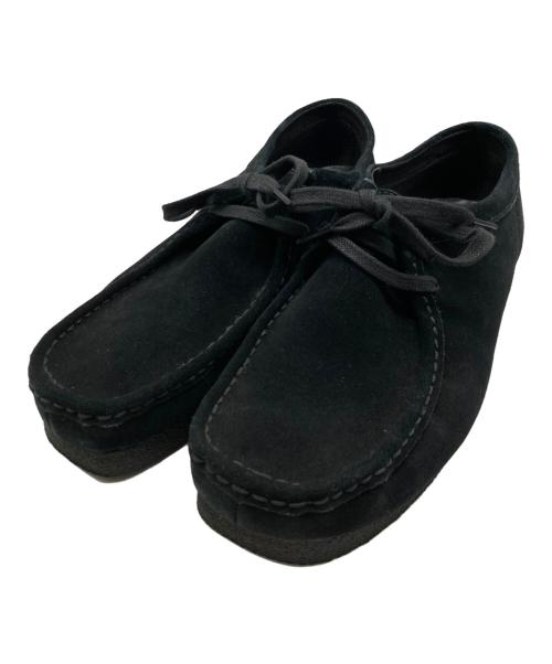 CLARKS（クラークス）CLARKS (クラークス) ワラビーブーツ ブラック サイズ:27.5㎝の古着・服飾アイテム