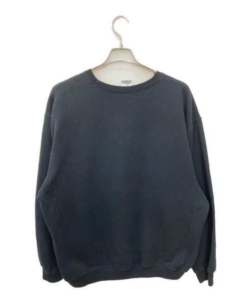 RUSSELL ATHLETIC（ラッセルアスレチック）RUSSELL ATHLETIC (ラッセルアスレチック) 前Vガゼットスウェット ブラック サイズ:XL・EG・TGの古着・服飾アイテム
