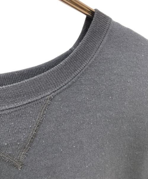 RUSSELL ATHLETIC（ラッセルアスレチック）RUSSELL ATHLETIC (ラッセルアスレチック) 前Vガゼットスウェット ブラック サイズ:XL・EG・TGの古着・服飾アイテム