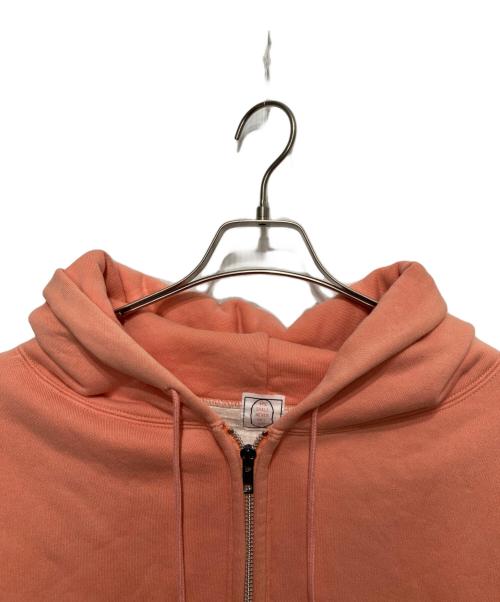 A BATHING APE（ア ベイシング エイプ）A BATHING APE (ア ベイシング エイプ) 90’s 裏サーマルジップパーカー ピンク サイズ:Lの古着・服飾アイテム