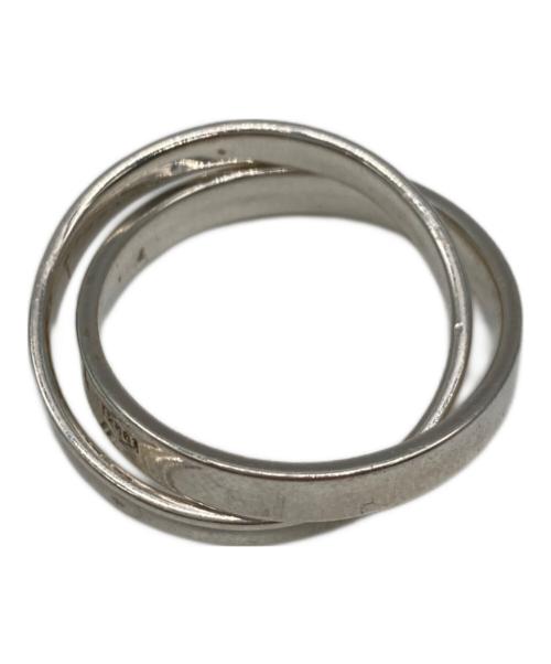 TIFFANY & Co.（ティファニー）Tiffany & Co. (ティファニー) ダブルインターロッキングサークルリング シルバー サイズ:不明の古着・服飾アイテム