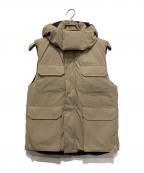 CANADA GOOSEカナダグース）の古着「HUDSON DOWN VEST」｜ベージュ
