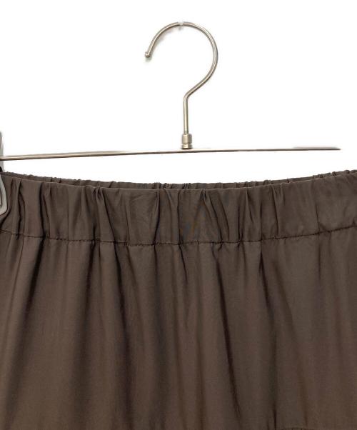 BEARDSLEY（ビアズリー）BEARDSLEY (ビアズリー) プリーツティアードスカート ブラウン サイズ:2の古着・服飾アイテム