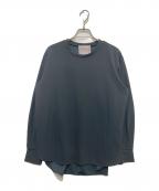 BEARDSLEYビアズリー）の古着「Tブラウス」｜グレー