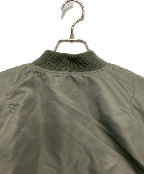 HOUSTON（ヒューストン）HOUSTON (ヒューストン) MA-1 FLIGHT JACKET グリーン サイズ:Lの古着・服飾アイテム