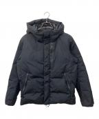 BEAUTY&YOUTHビューティーアンドユース）の古着「BY “小松マテーレ” ナイロン アライドダウンジャケット」｜ブラック