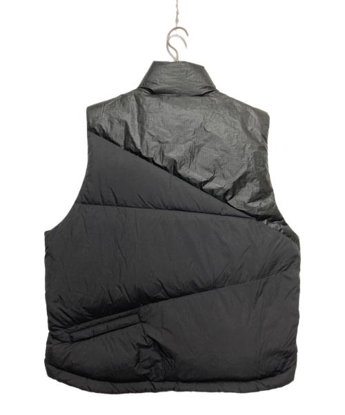 UNDERCOVER（アンダーカバー）UNDERCOVER (アンダーカバー) ランダムステッチダウンベスト ブラック サイズ:3の古着・服飾アイテム