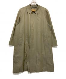 Burberry's（バーバリーズ）の古着「裏ノヴァライナー付ステンカラーコート」｜グリーン