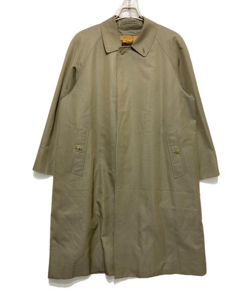 Burberry's（バーバリーズ）Burberry's (バーバリーズ) 裏ノヴァライナー付ステンカラーコート グリーン サイズ:170の古着・服飾アイテム