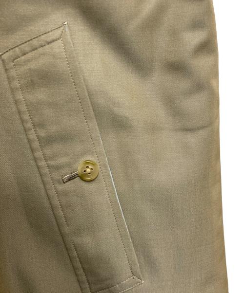 Burberry's（バーバリーズ）Burberry's (バーバリーズ) 裏ノヴァライナー付ステンカラーコート グリーン サイズ:170の古着・服飾アイテム