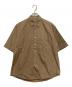AURALEE（オーラリー）の古着「WASHD FINX TWILL HALF SLEEVED BIG SHIRTS」｜ベージュ
