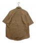 AURALEE (オーラリー) WASHD FINX TWILL HALF SLEEVED BIG SHIRTS ベージュ サイズ:3：8000円