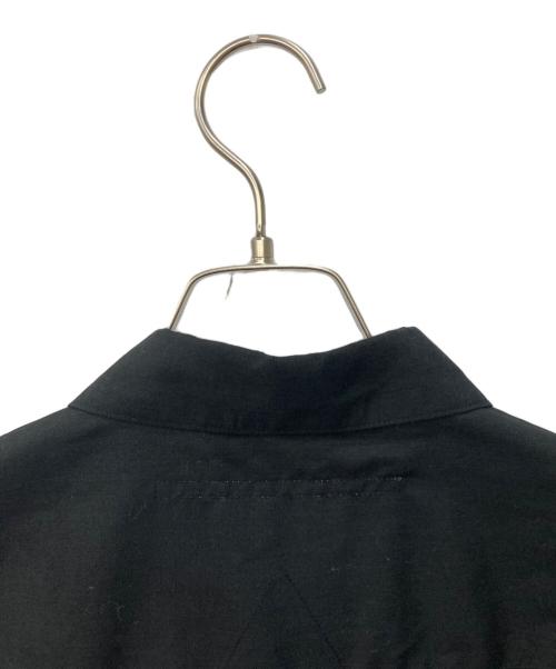 Tamme（タム）Tamme (タム) FRONT SLIT SHIRT ブラック サイズ:不明の古着・服飾アイテム