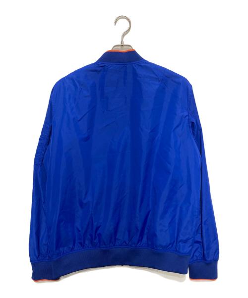 Calvin Klein Jeans（カルバンクラインジーンズ）Calvin Klein Jeans (カルバンクラインジーンズ) ジップアアップナイロンジャケット ブルー サイズ:Lの古着・服飾アイテム