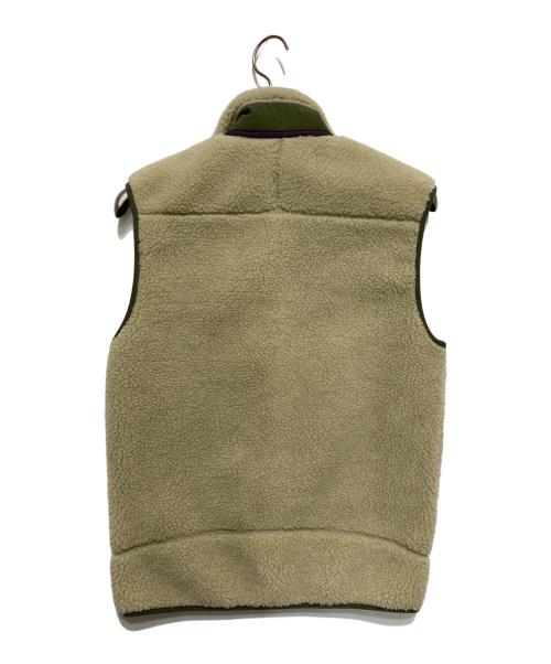Patagonia（パタゴニア）Patagonia (パタゴニア) クラシック レトロX ベスト グリーン×アイボリー サイズ:Sの古着・服飾アイテム
