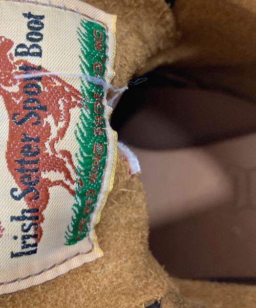 RED WING（レッドウィング）RED WING (レッドウィング) IRISH SETTER 6' ROUND-TOE ブラック サイズ:SIZE 8 Dの古着・服飾アイテム