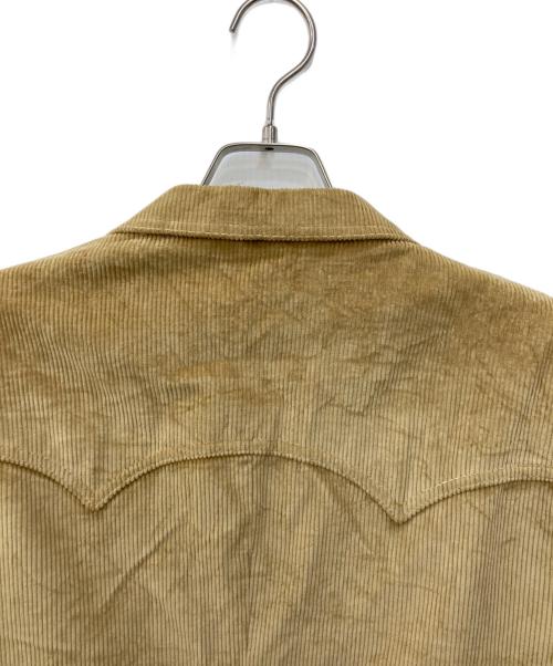 LEVI'S（リーバイス）LEVI'S (リーバイス) Western Wear 太畝コーデュロイテーラードジャケット ベージュ サイズ:SIZE 46の古着・服飾アイテム