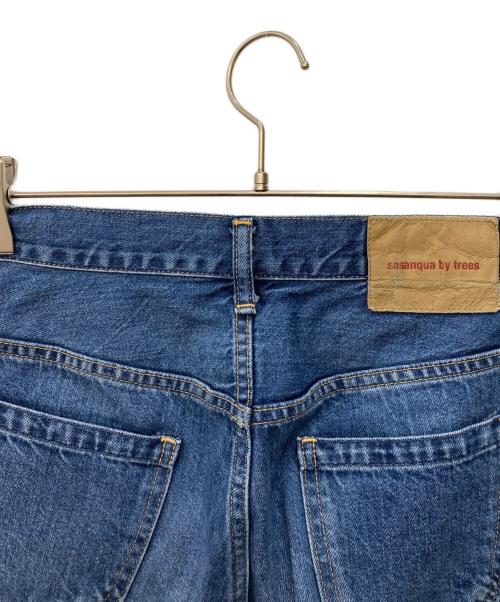 sasanqua by trees（サザンカバイツリー）sasanqua by trees (サザンカバイツリー) Loose Tapered Denim ブルーの古着・服飾アイテム
