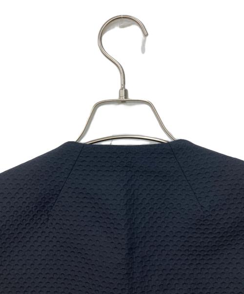 BALLSEY（ボールジィ）BALLSEY (ボールジィ) ピンドットマトラッセ コクーンジレ ネイビー サイズ:Sの古着・服飾アイテム