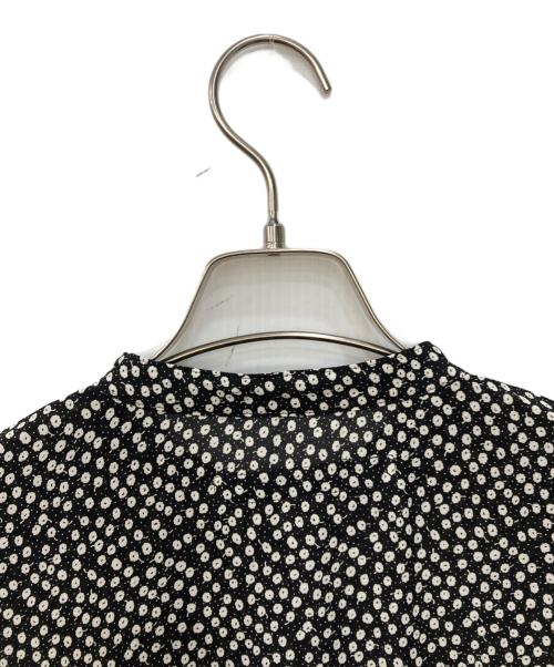 journal standard luxe（ジャーナルスタンダード ラックス）JOURNAL STANDARD LUXE (ジャーナルスタンダード ラックス) ドット プルオーバーワンピース ブラック サイズ:FREEの古着・服飾アイテム