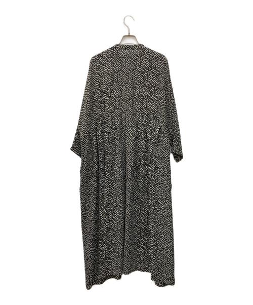 journal standard luxe（ジャーナルスタンダード ラックス）JOURNAL STANDARD LUXE (ジャーナルスタンダード ラックス) ドット プルオーバーワンピース ブラック サイズ:FREEの古着・服飾アイテム