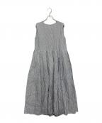 journal standard luxeジャーナルスタンダード ラックス）の古着「リネンタックワンピース」｜グレー