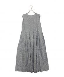 journal standard luxe（ジャーナルスタンダード ラックス）の古着「リネンタックワンピース」｜グレー