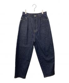 nicholson and nicholson（ニコルソンアンドニコルソン）の古着「YARDデニムパンツ」｜インディゴ