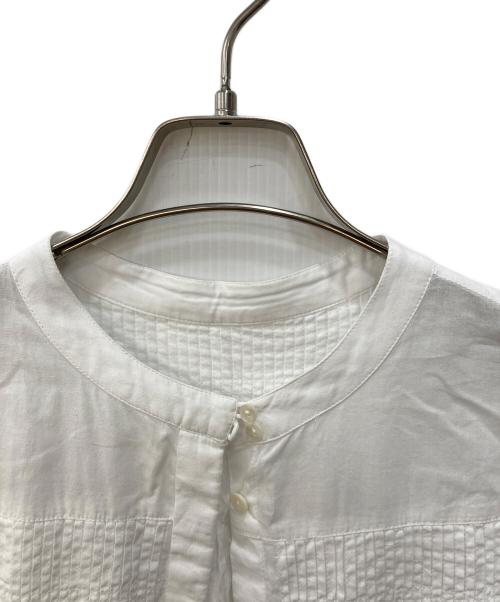 KAGURE（カグレ）kagure (カグレ) ピンタックチュニックブラウス ホワイト サイズ:FREEの古着・服飾アイテム